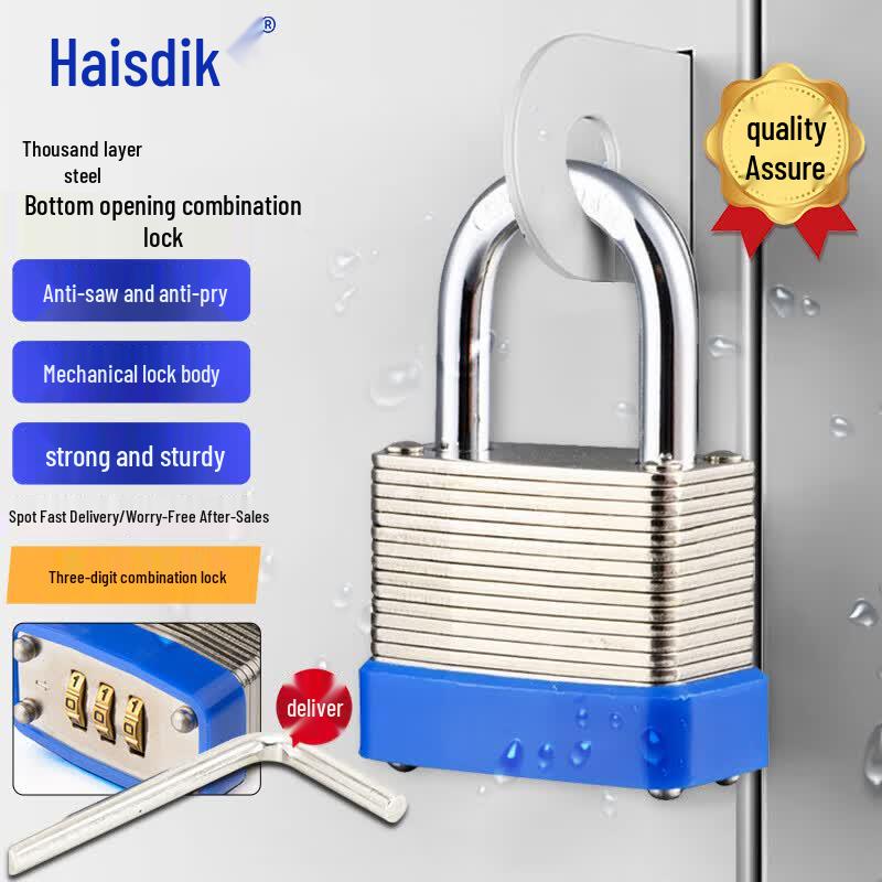 Haisidick HKsq-628 Anti-theft Multilayer Combination Padlock