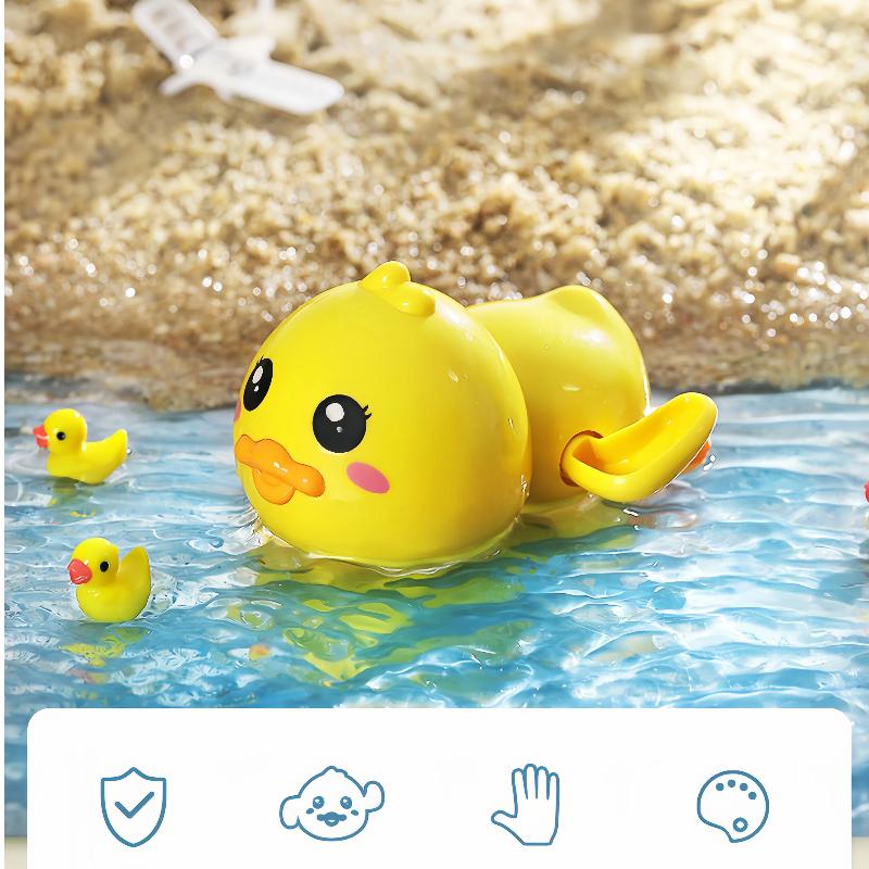 Bath Time Children's Water Play Toy Small Dolphin Water Toy, Bathtub Toy Little Duck And Little Turtle, Suitable For Boys And Girls