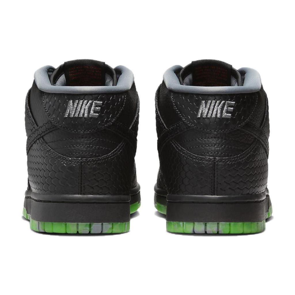 Nike Dunk Mid Premium Halloween - Hodeløs Rytter Herresneakers Svart Røygrå Båloransje FQ8749-010