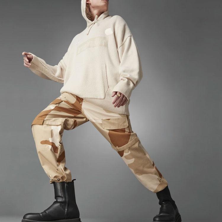 Adidas Originals Trefoil Blue Version Series Camouflage Cargo Pants Men Bottoms Khaki H33477