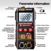 M115 Digital Multimeter Voltage Tester 4000 Counts Multifunction NCV Capacitance Diode Resistance Testing Tool