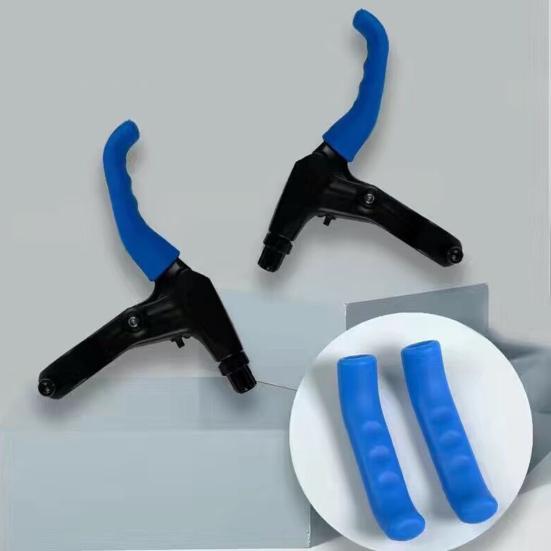 2 par Sykkel Bremsespaker Hylser Enkel installasjon Universal Anti-Slip Bremsehåndtak Beskyttelsesdeksler Tilbehør