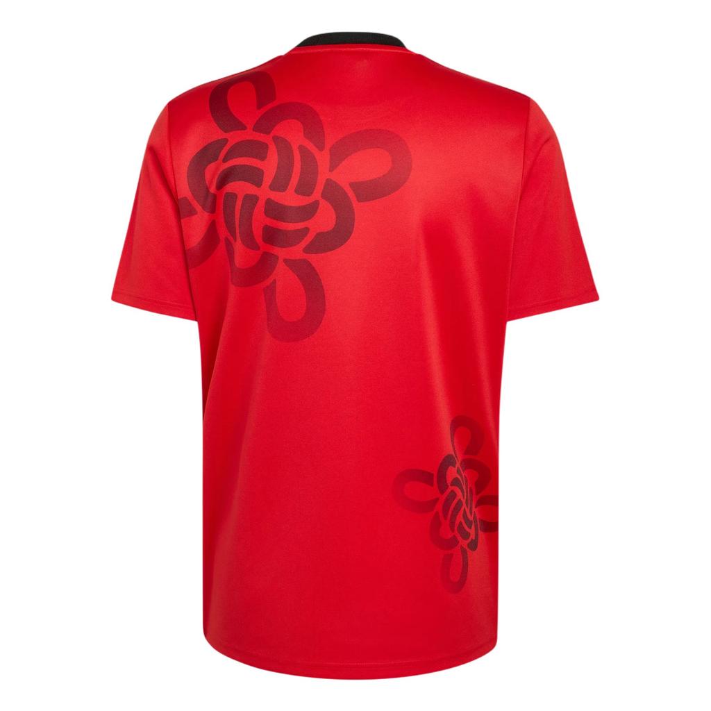 adidas Originals Manchester United Chinese New Year Graphic Jersey Red JM5568