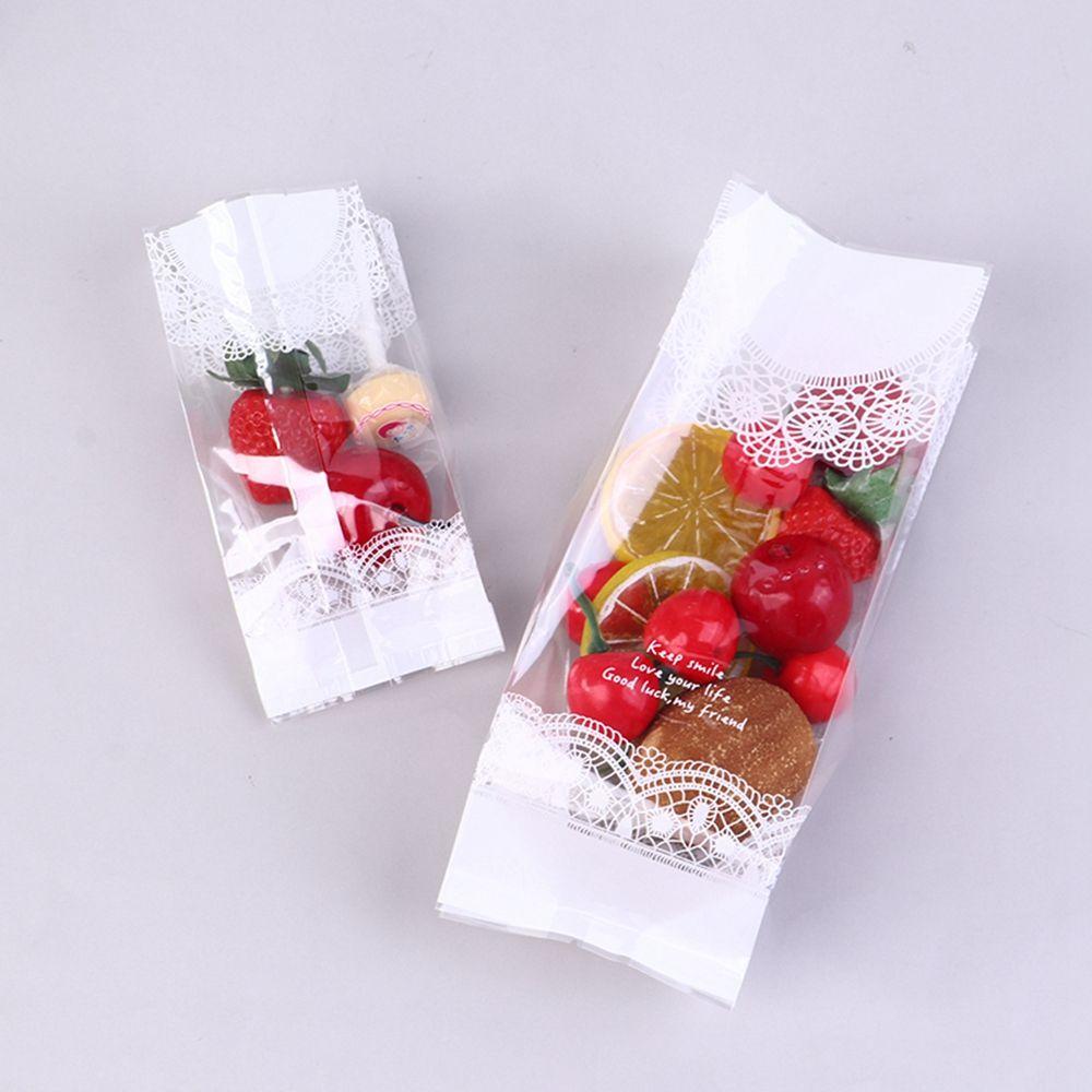 Self Stand Hand Made Bakeware Wedding Supplies Gift Packing Baking  Tools Candy Bag Packaging Bags Biscuit Bag Cookie Holder