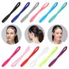 1 Stück dünnes elastisches Stirnband Fitness Sport Anti-Rutsch-Haarbänder Yoga Laufen Stirnband Gummi Stretch Schweißband Haaraccessoires Geschenk