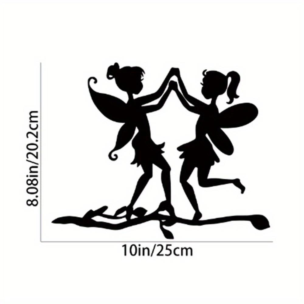 Metal Animal Sculptures for Backyard Patio Wall Decoration Birds Dogs Dragons Fairies