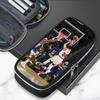 Cartoon NBA Basketball Star Stephen Curry Inspired Pencil Case Kids Boys Girls Large Capacity School Organizer