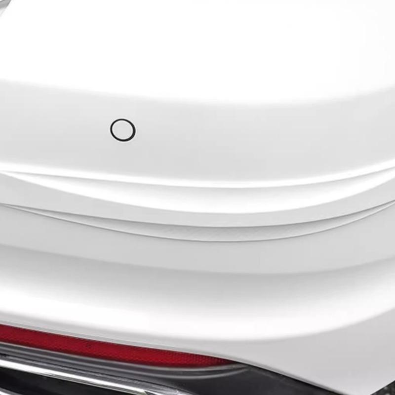 4pcs Car Bumper Guard Strips PVC Universal Car Protector Flexible Guard for Enhances Protections On Car Front & Rear