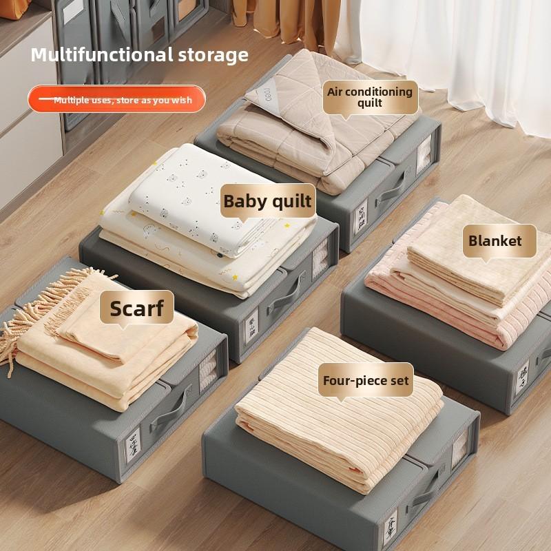 Modern Minimalist Oxford Cloth Foldable Storage Box For Bedroom Closet Organization