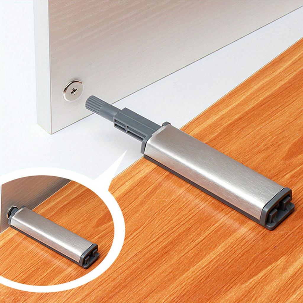 2pcs Cabinet Push Lock, Cabinet Hardware Push Touch Lock, Kitchen Door Push Release Lock, For Drawer Closing Push Buckle
