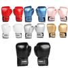 2Pcs Kids Boxing Gloves PU Leather Kickboxing Gloves Breathable Muay Thai Mitts Taekwondo Mitts for Boys Girls Youth