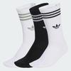 adidas Kids' Classic 3-Stripe Mid-Cut Sports Socks 3-Pack