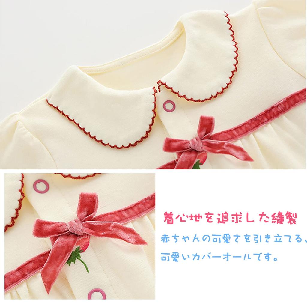 Set of Baby Newborn Clothes for Newborn Cute Baby Baby Shower and [miniGray] 3-Piece Long-Sleeved Coveralls, 100% Cotton, Front-Opening, Girls,