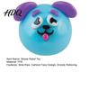 Sensory Stress Toy 1/2/5Pcs Dog Face Squeeze Toy Moldable Slow Rise Cartoon Expression Relaxation Hand Ball Relaxing Anxiety Relieving Fidget