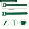 100PCS Plant Support Clips, Reusable Garden Plant Ties for Tomatoes, Cucumbers, Vines and Flowers