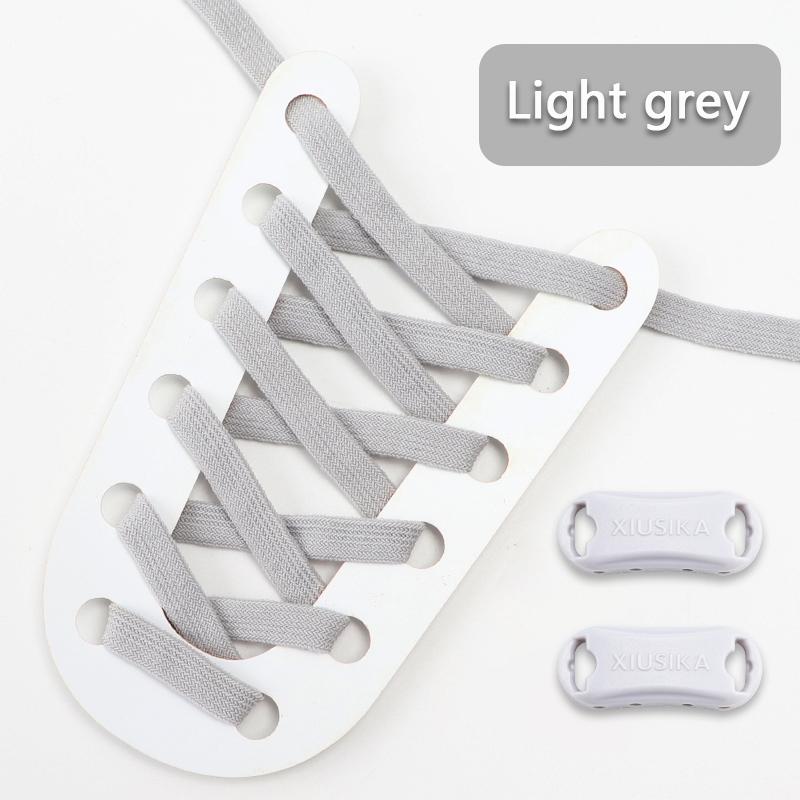 No Tie Elastic Flat Shoelaces for Kids Adults Adjustable Tieless Shoe Lace Without Ties Shoelace for Sneakers Stretch Shoestring