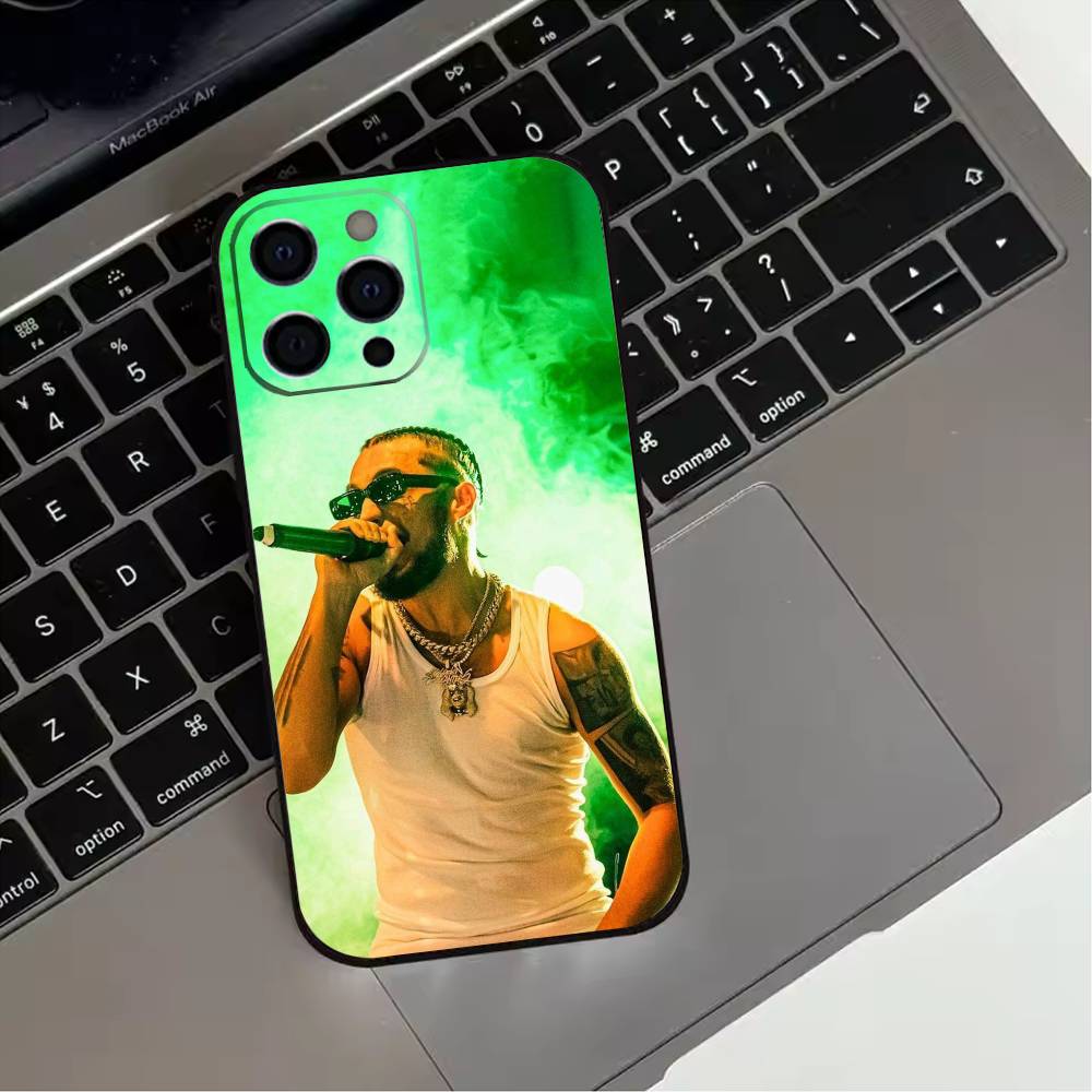 

JC Reyes QUEDARSE Phone Case For iPhone 17,16,15,14,13,12,11 Plus,Pro Max,XS,Soft Silicone Black Cover iPhone13PROMAX
