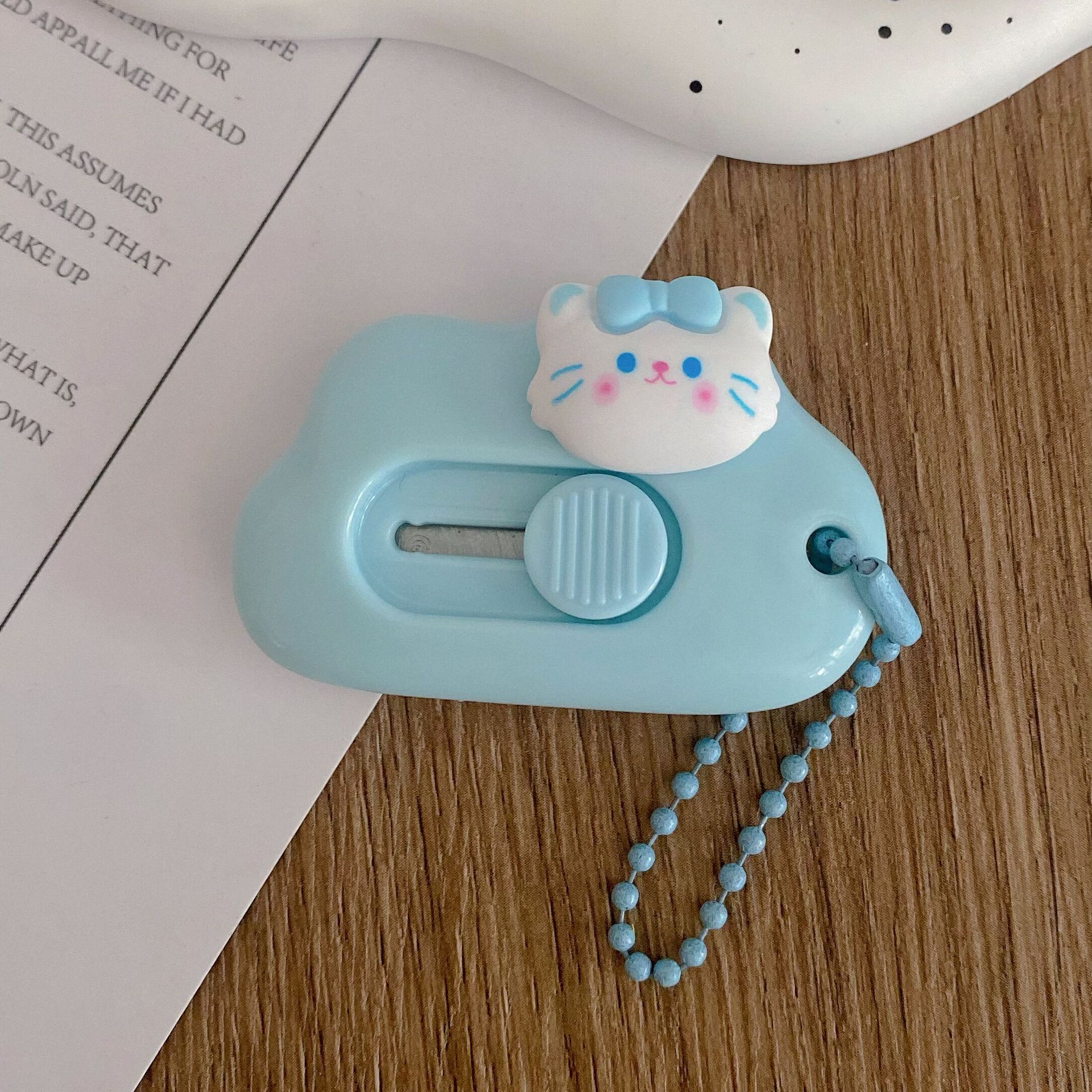 

Милый универсальный нож с ветром, открывалка для конвертов, мини-портативный художественный нож для детей, студенческие канцелярские принадлежности, школьные канцелярские принадлежности