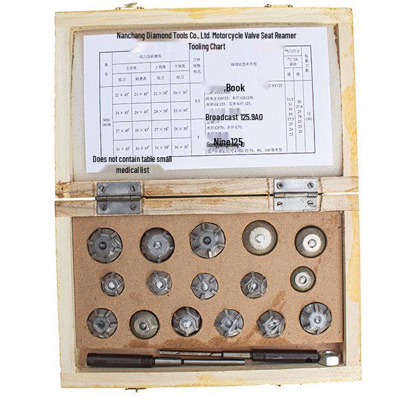 Valve Seat Reamer Grinding Tool for Motorcycle, Automobile, Diesel Engine