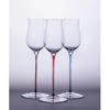 Handmade Crystal Flared Wine Glass Red Rod Sweet Whiskey Tasting Glass for Enhanced Aroma And Flavor Experience