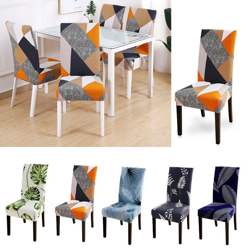 Comfortable Stretch Dining Chair Covers Slipcovers Featuring Great Elasticity For Perfect Fit