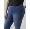 Jeans Vero Moda Curve Fanya 10287061 Blue Slim Fit