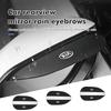 For KIA 2pcs Car Rain Eyebrow Rearview Mirror Visor Shade Rain Cover Rear View Accessories Cerato Proceed Stonic Picanto Sorento