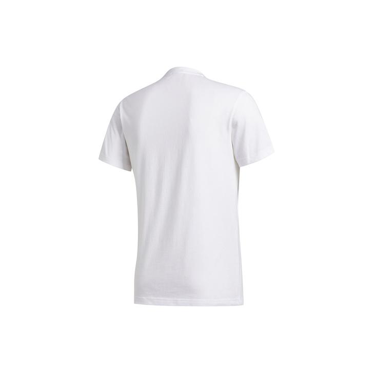 adidas Sporty Round Neck Short Sleeve T-Shirt Men Tops White FT2823