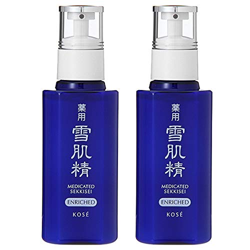 [Set] Kose Medicated Sekkisei Emulsion Enrich 140mL (Set of 2) [Quasi-drug]