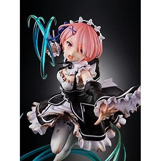 KDcolle ReZero Starting Life Another World Ram Roswaal Battle Version 1 7 Scale PVC ABS Painted Complete Figure KK34751