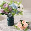 2/4pcs Silk Artificial Flowers peony hydrangea Hot sale Wedding bridal bouquet Home Room Table Garden wreath Festival Diy Decor