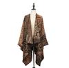 Fashion Street Flower Geometric Cardigan Travel Cape Scarf Cloak Travel Scarf Female Ethnic Style Shawl