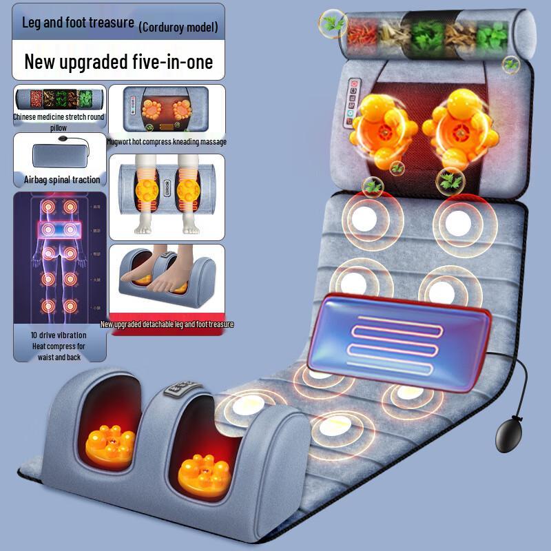 Smart Electric Massage Mat for Neck and Lumbar