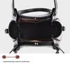 High-End Versatile Retro Women's Large Capacity Bucket Handbag - Winter Style Single Shoulder Crossbody