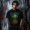 Gothic Style The Hollow Road Tee Yellow Brick  Wizard of Oz Summer Mens and Womens Loose and Breathable Tshirt Top