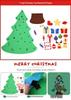 DIY Felt Christmas Tree & Ornaments Set for Kids