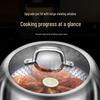 ZISIZ 2-Layer Stainless Steel Steamer Pot