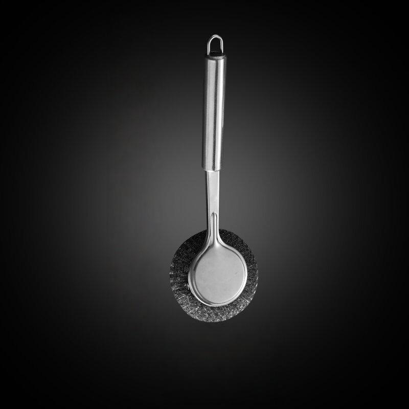 Stainless Steel Long Handle Pot Scrubbing Brush