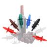10 Pcs Plastic Liquor Free Flow Bar Wine Bottle Pourer Pour Spout Stopper