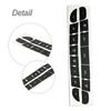 PVC Automotive Button Repair Decal Black AC Control Panel Sticker Air Conditioner Button Fix Sticker for Vehicle Models