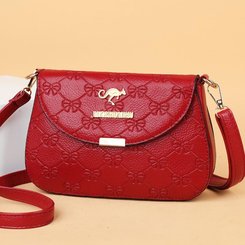 PU Soft Leather Texture New Women Bag Crossbody Bag Minimalist Large Capacity Mini Square Bag Casual Fashion Shoulder Bag