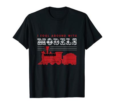 I'm a Model Railroader Model Trains Tricks T-Shirt
