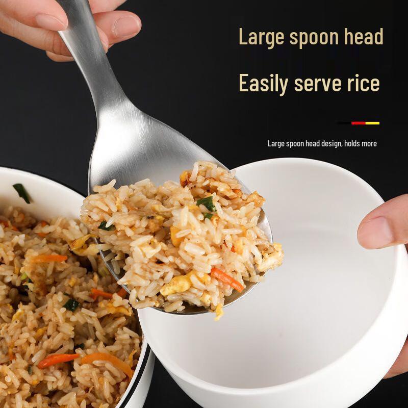 304 Stainless Steel Non-Stick Rice Serving Spoon
