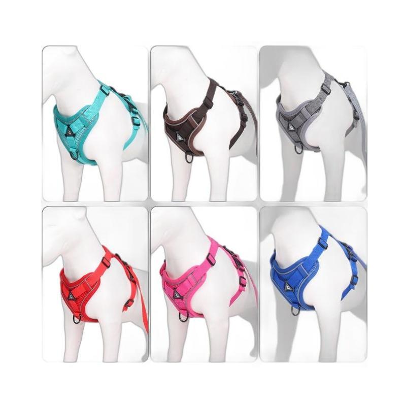 Factory Supply Colorful Breathable Comfortable Durable Adjustable Reflective Polyester Pet Camisole with RIBBONS for Cats Dogs