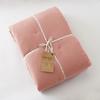 Duvet or Bedspread "Gaïa" All Sizes "Cotton Gauze" The Butterfly Effect - Gaia Peach Pink - 180 X 240 Cm