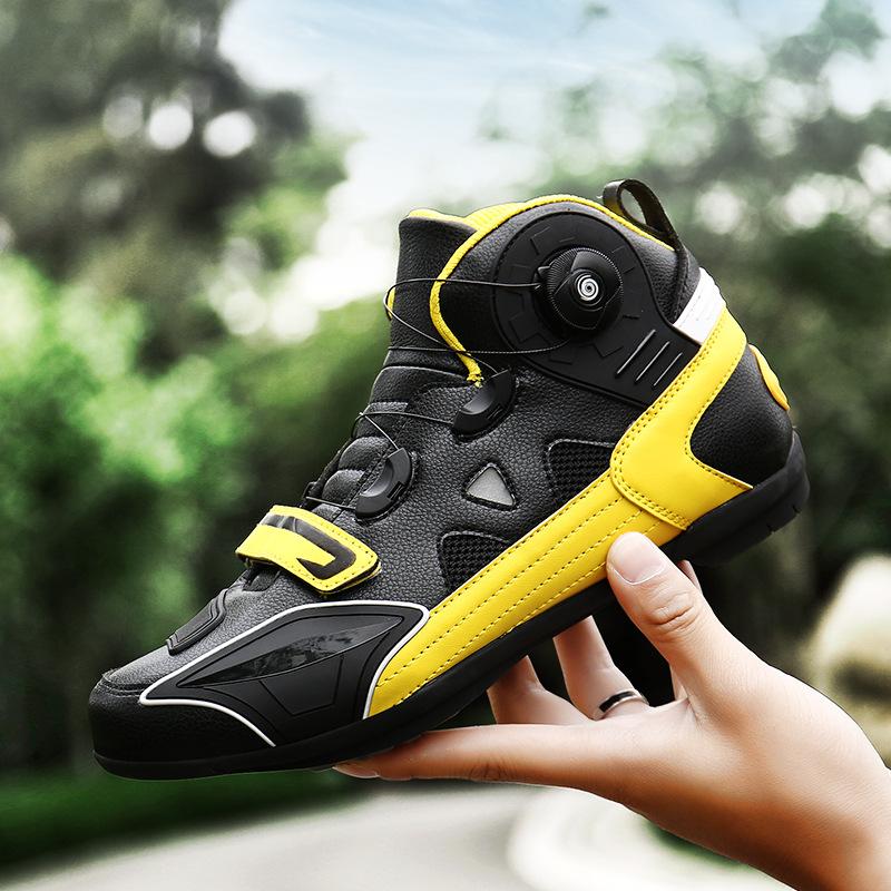 Sobu motorcycle riding shoes men's four-season off-road locomotive boots racing short boots winter motorcycle travel equipment