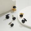 1Pair Light Luxury Versatile Shirts Round Cufflinks For Men Shirt Cuffs Nail Bridegroom Suit Sleeve Clothing Accessories Gifts