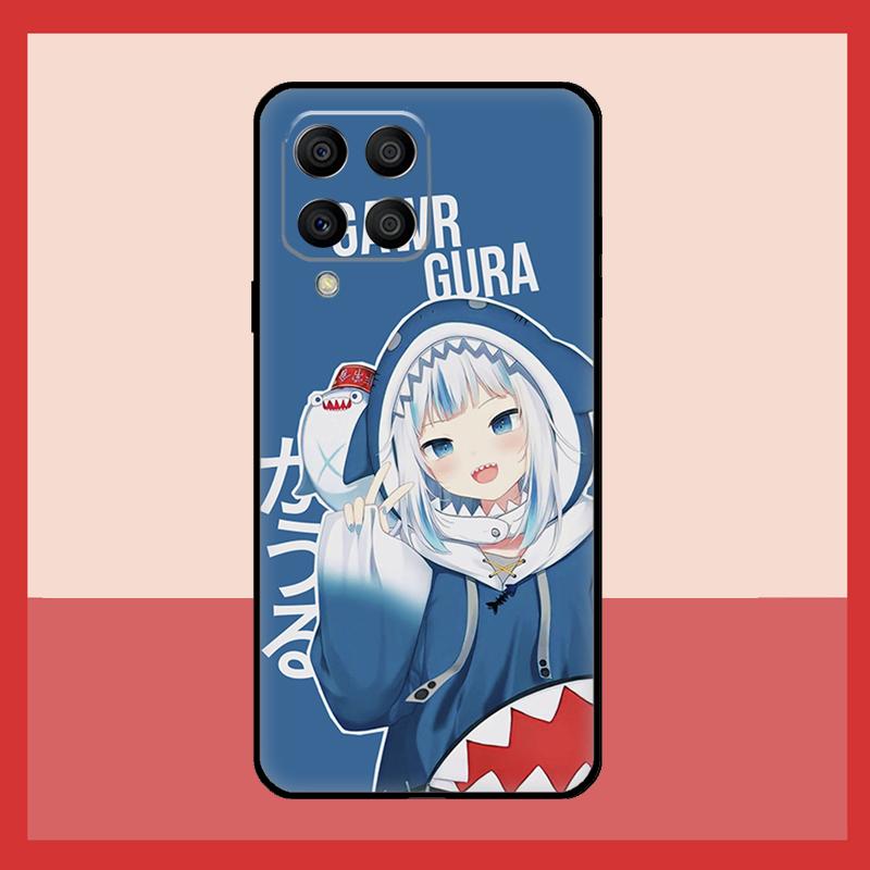 Gawr Gura Hololive Girl Case For Samsung Galaxy M11 M31 M14 M34 M54 M12 M32 M52 M15 M13 M06 M16 M36 M56 M53 M35 M55
