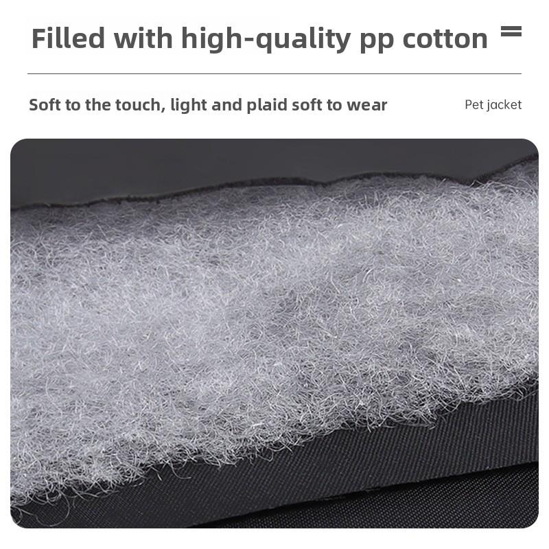 New Winter Dog Four-legged Cotton Coat, Warm Dog Clothing, Windproof Medium-sized Dog Clothing, Pet Clothing