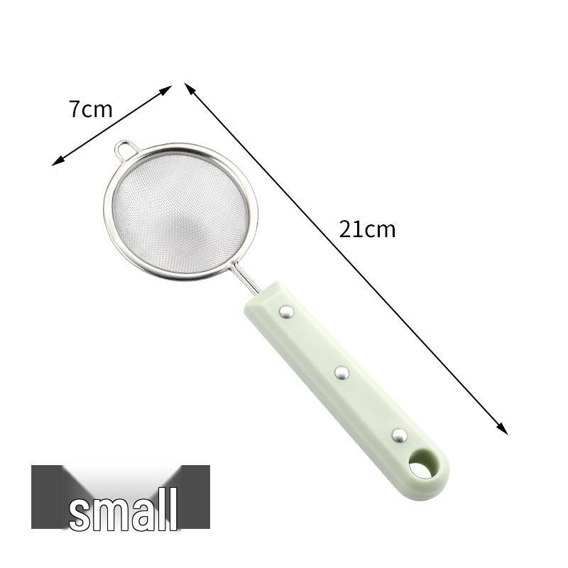 304 Stainless Steel Fine Mesh Oil Skimmer and Flour Sieve